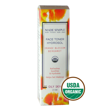 Orange Blossom Bergamot Face Toner for Oily Skin - Skincare Lab