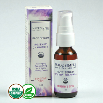 Rosehip Chamomile Face Serum for Sensitive Skin