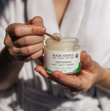 Mint Sweet Orange Toothpaste - Skincare Lab