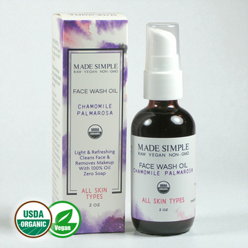 Chamomile Palmarosa Face Wash - Skincare Lab