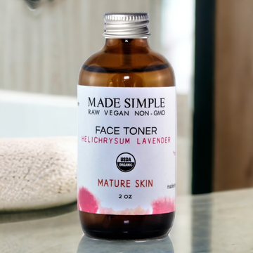 Helichrysum Lavender Face Toner for Mature Skin - Skincare Lab