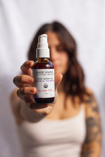 Chamomile Palmarosa Face Wash - Skincare Lab