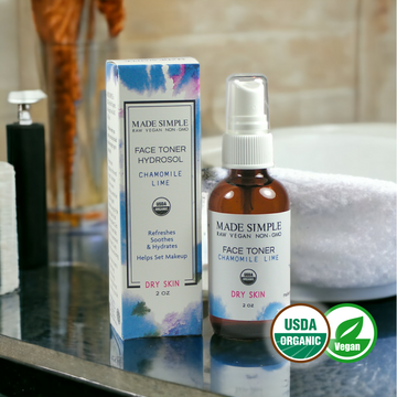 Chamomile Lime Face Toner for Dry Skin - Skincare Lab