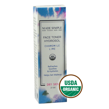 Chamomile Lime Face Toner for Dry Skin