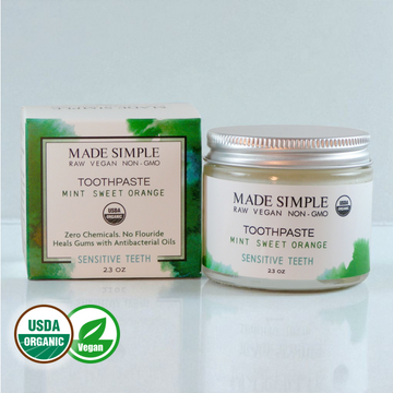Mint Sweet Orange Toothpaste - Skincare Lab