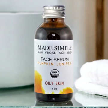 Pumpkin Juniper Face Serum for Oily Skin