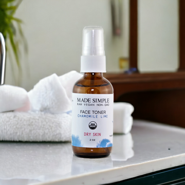 Chamomile Lime Face Toner for Dry Skin - Skincare Lab