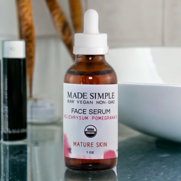 Helichrysum Pomegranate Face Serum for Mature Skin
