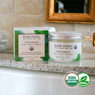 Mint Sweet Orange Toothpaste - Skincare Lab