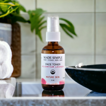 Helichrysum Lavender Face Toner for Mature Skin - Skincare Lab