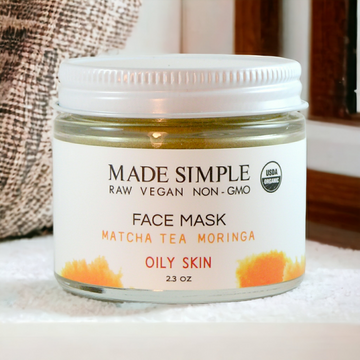 Matcha Tea Moringa Face Mask for Oily Skin - Skincare Lab