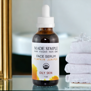 Pumpkin Juniper Face Serum for Oily Skin