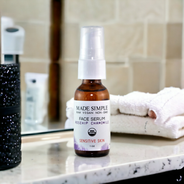 Rosehip Chamomile Face Serum for Sensitive Skin
