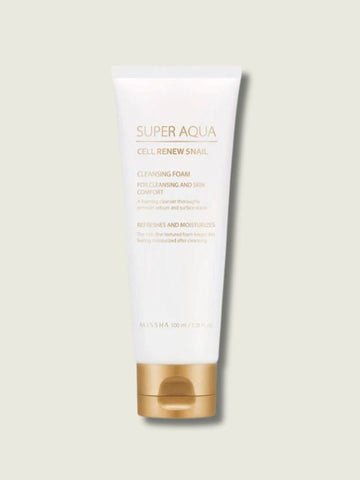 MISSHA Super Aqua Snail Cleansing Foam 100ml