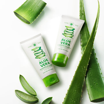Aloe Vera Cleansing Gel Cream (No foam)