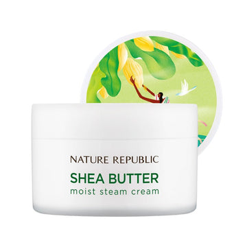 Shea Butter Steam Cream Moist Triple Value Set (Normal, Dry Skin)