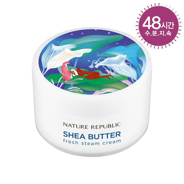 Shea Butter Steam Cream Fresh Triple Value Set (Oily, Combination Skin)