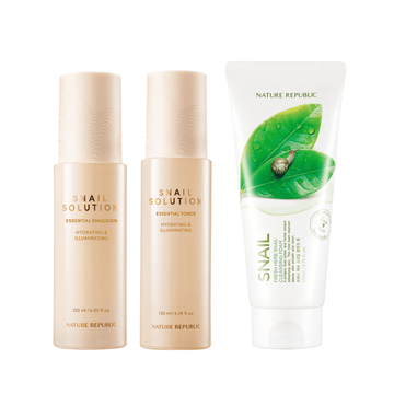 Snail Solution Essential Anti-Aging Skincare Set