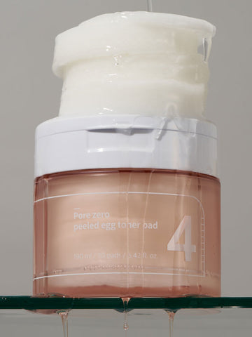 numbuzin No.4 Pore Zero Peeled Egg Toner Pad 190ml / 70pads-3