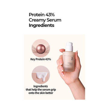 Numbuzin No.2 Protein 43% Creamy Serum  50ml