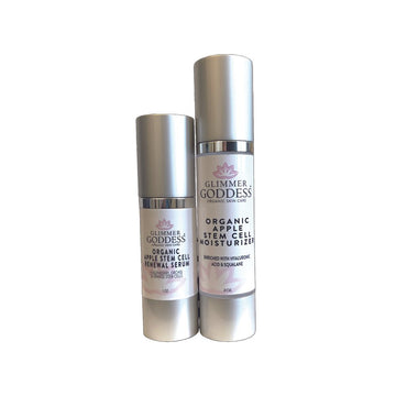 Organic Apple Stem Cell Anti-Aging Duo Serum & Moisturizer