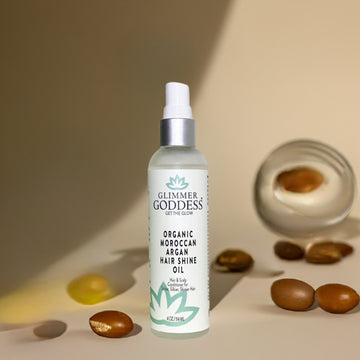 Organic Hair Shine Spray Moroccan Argan Oil