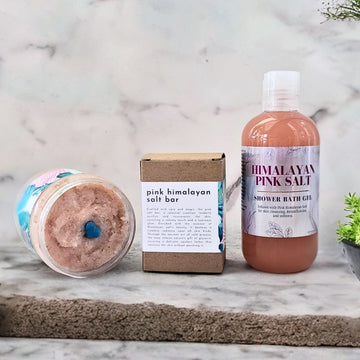 Pink Himalayan Salt and Shea Soap, Cold Process - Skincare Lab