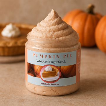 Pumpkin Pie Sugar Scrub - Exfoliating Body Scrub for Smooth Skin - Skincare Lab