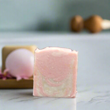 Rose Quartz Triple Butter Soap Bar 4.5oz
