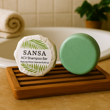Apple Cider Vinegar Clarifying Sansa Shampoo Bar - Skincare Lab