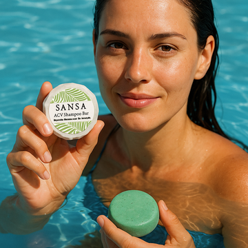 Apple Cider Vinegar Clarifying Sansa Shampoo Bar - Skincare Lab