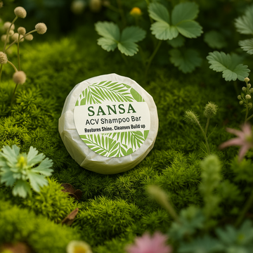 Apple Cider Vinegar Clarifying Sansa Shampoo Bar - Skincare Lab