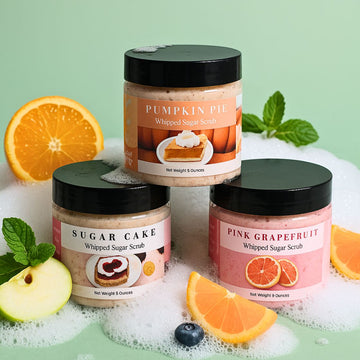 Pumpkin Pie Sugar Scrub - Exfoliating Body Scrub for Smooth Skin - Skincare Lab