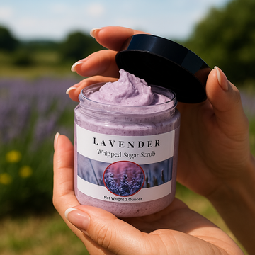 Relaxing Lavender Sugar Exfoliating Scrub - Skincare Lab