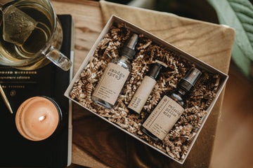 Smudge Spray, Pillow Spray & Relax Roller Gift Set