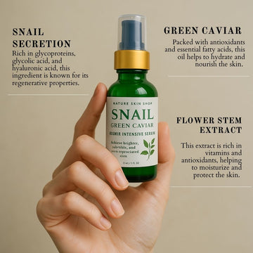 Snail & Green Caviar Smoothing Serum - Skincare Lab