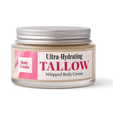 Ultra Hydrating Grass-Fed Tallow Whipped Body Cream - Skincare Lab
