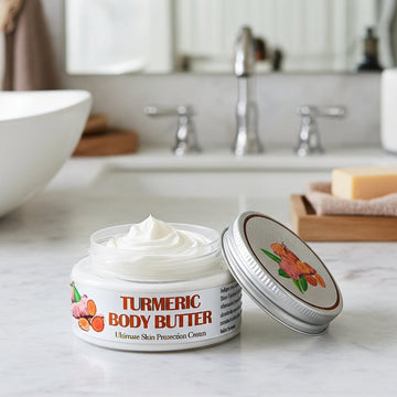 Radiant Glow Turmeric Whipped Body Butter - Skincare Lab
