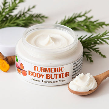 Radiant Glow Turmeric Whipped Body Butter - Skincare Lab