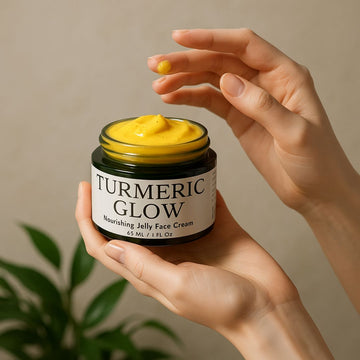 Tumeric Glow Nourishing Jelly Face Cream - Skincare Lab