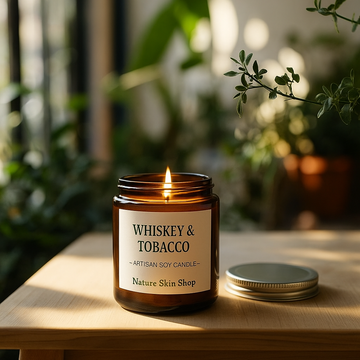 Whiskey & Tobacco Artisan Soy Candle