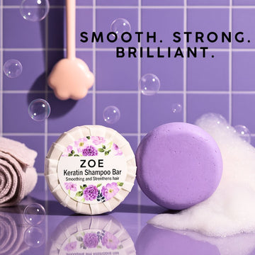 Zoe Keratin Smoothing Shampoo Bar
